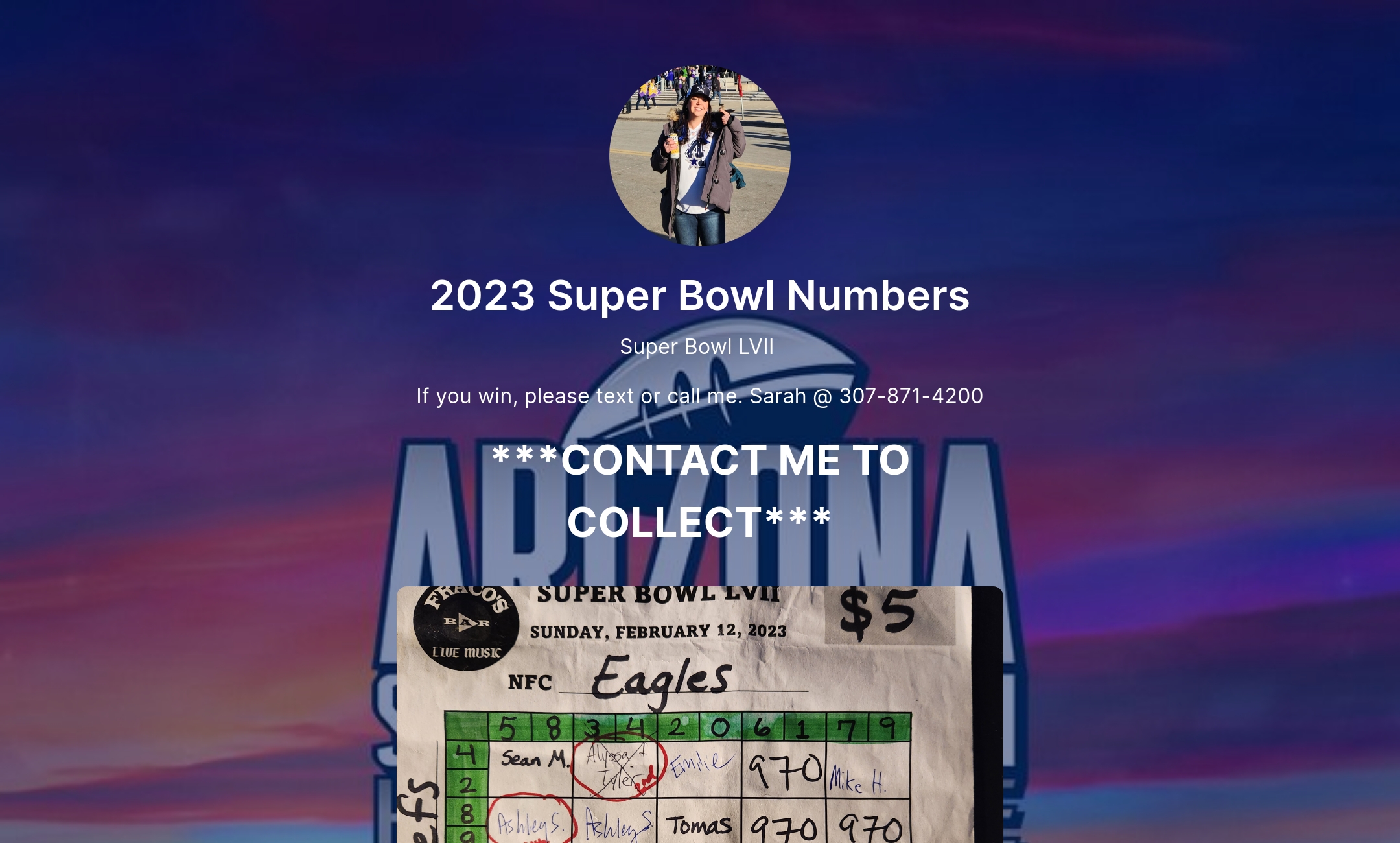 2025 Super Bowl Numbers' Flowpage