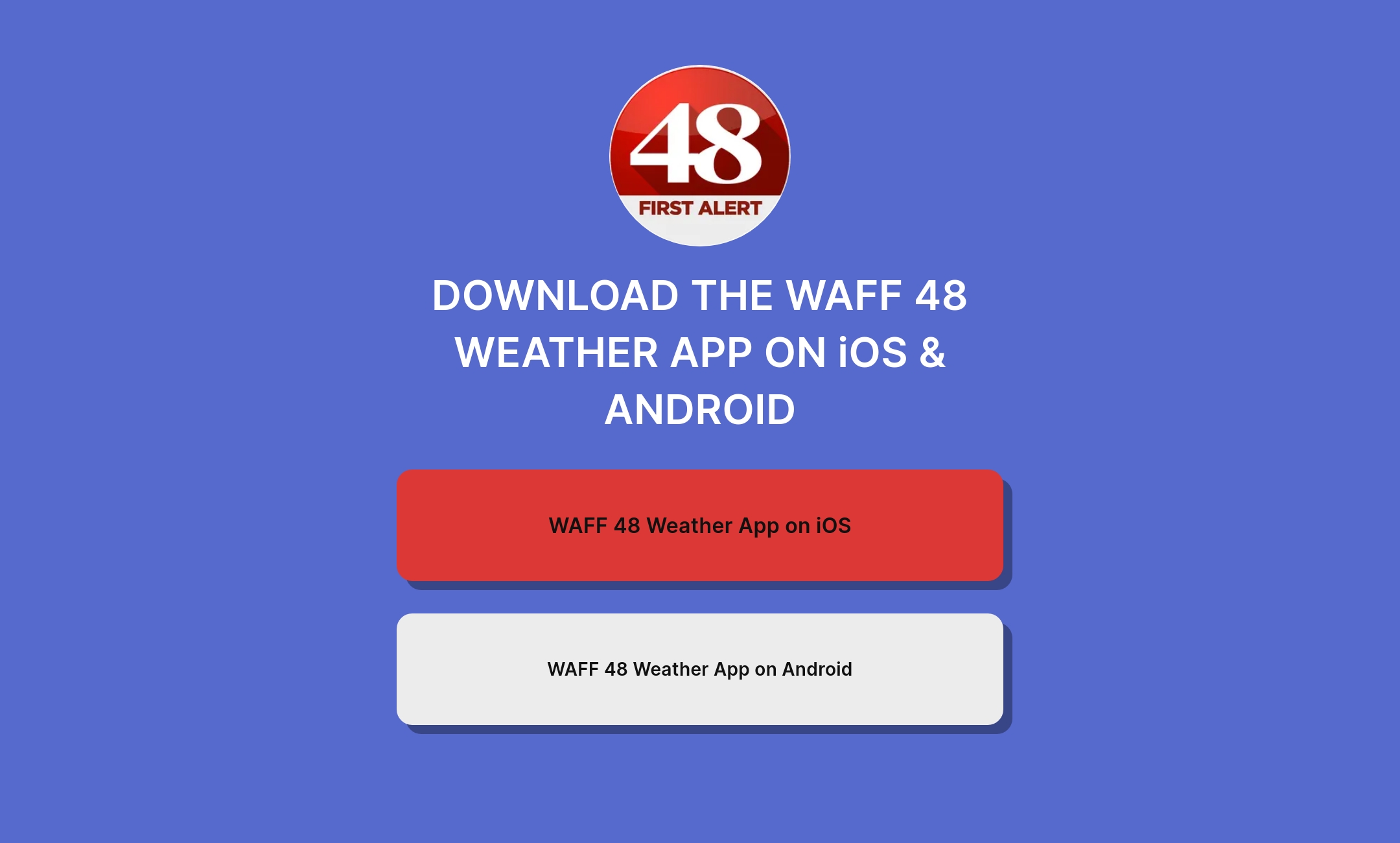 DOWNLOAD THE WAFF 48 WEATHER APP ON iOS & ANDROID's Flowpage