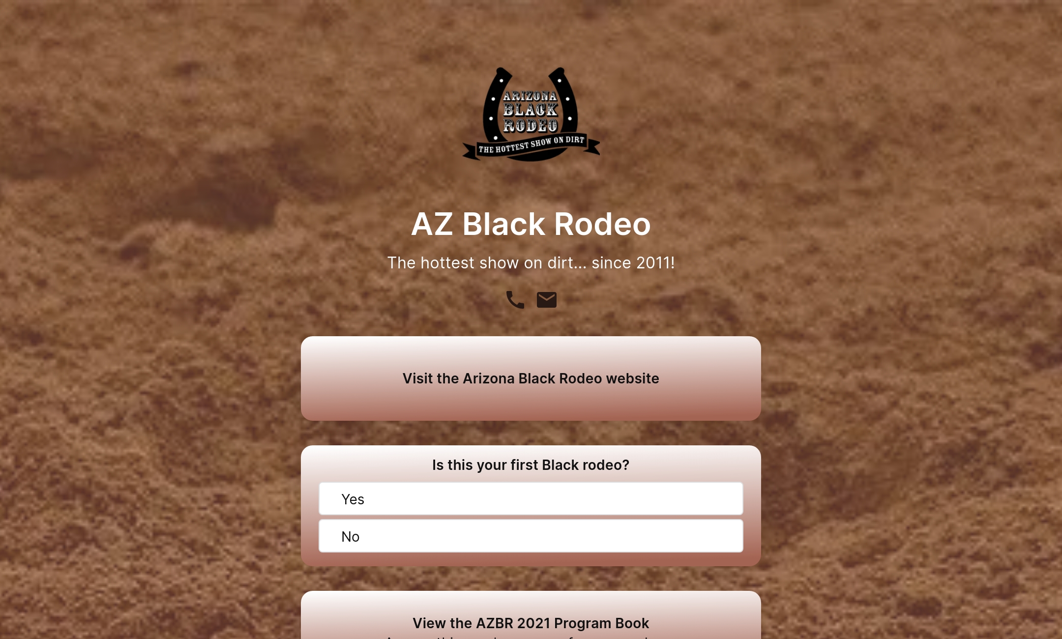 AZ Black Rodeo's Flowpage