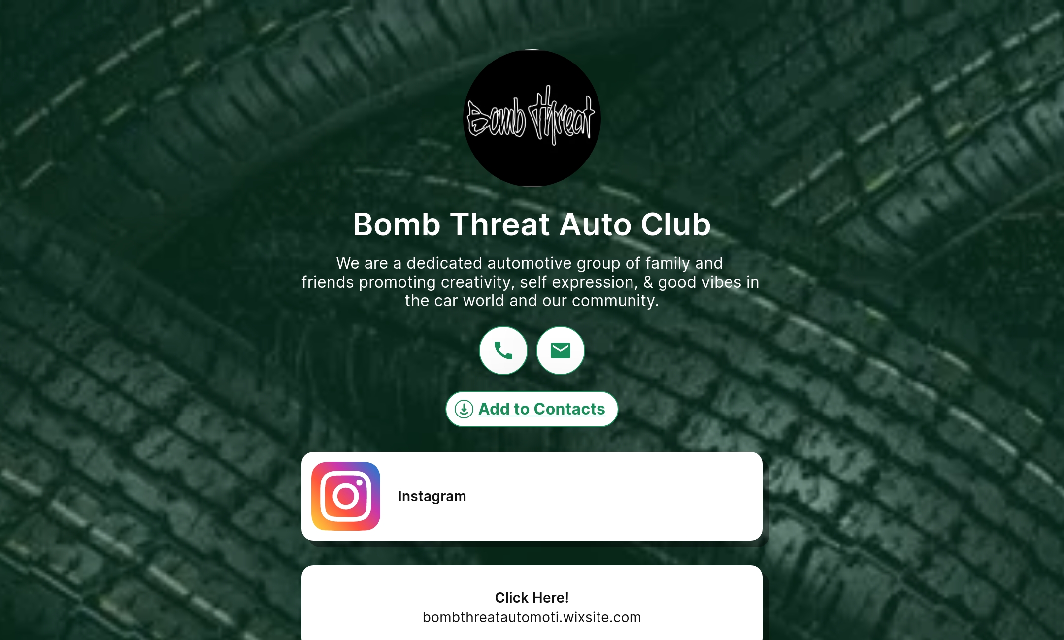 Bomb Threat Auto Club's Flowpage