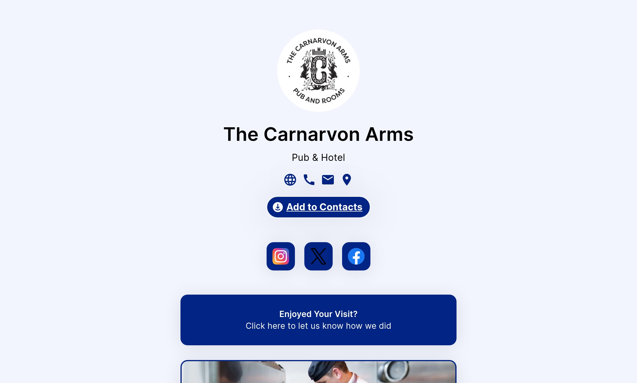 The Carnarvon Arms' Flowpage