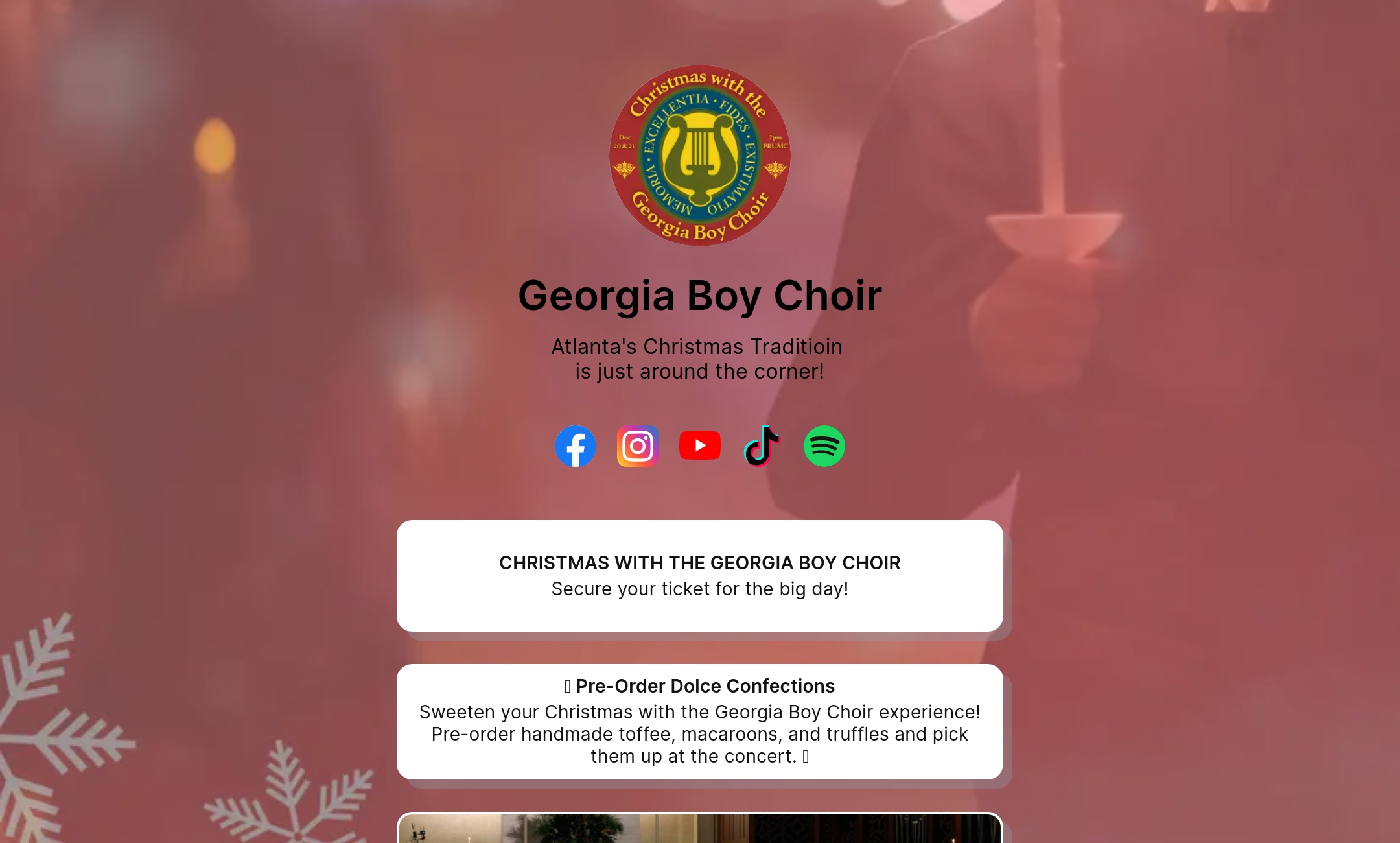 Georgia Boy Choir's Flowpage