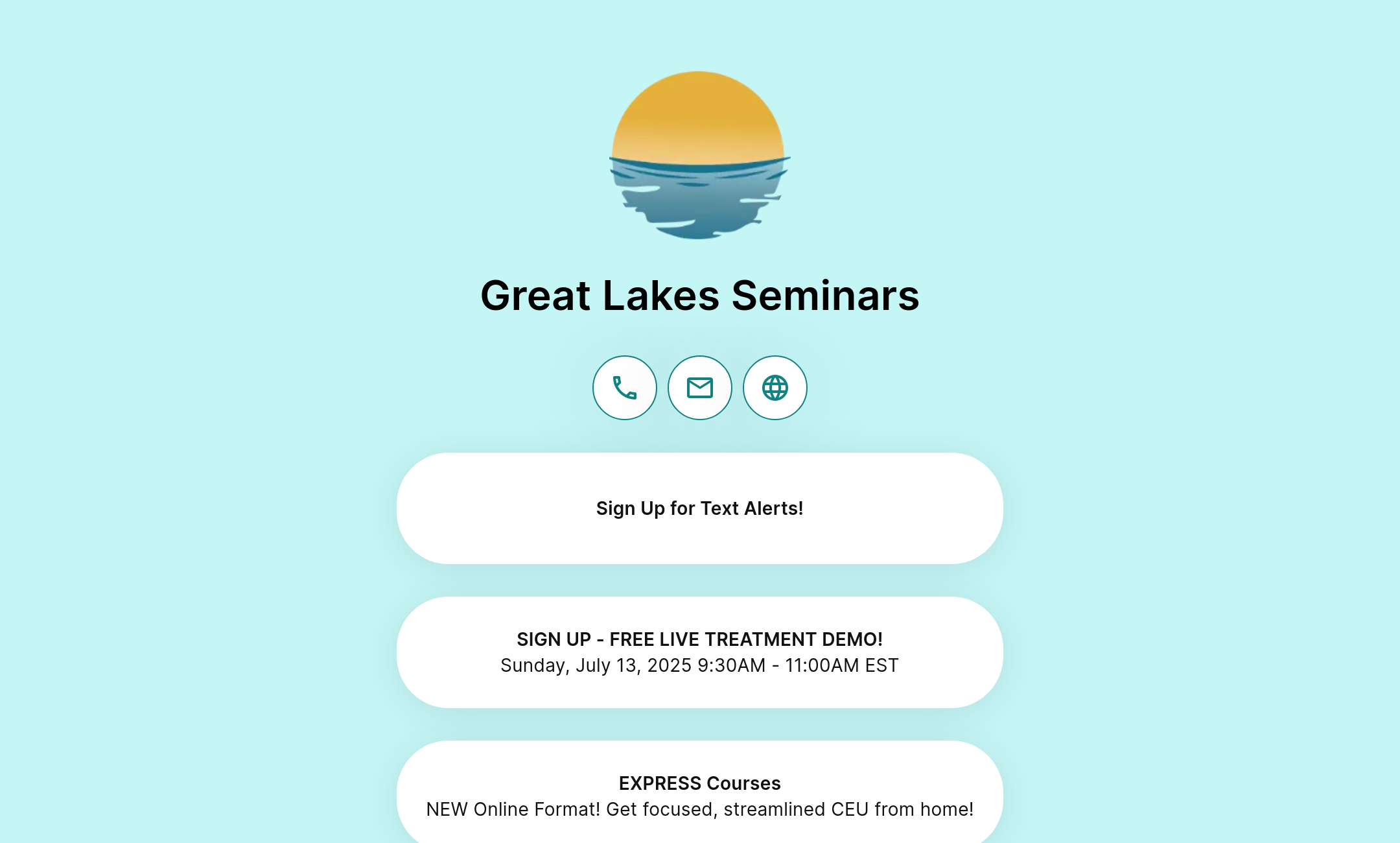 Great Lakes Seminars' Flowpage