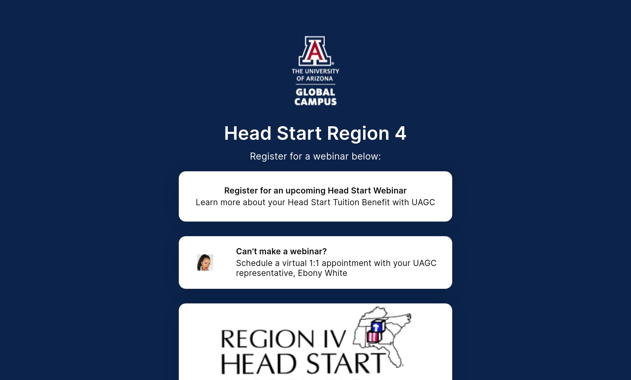 Head Start Region 4's Flowpage