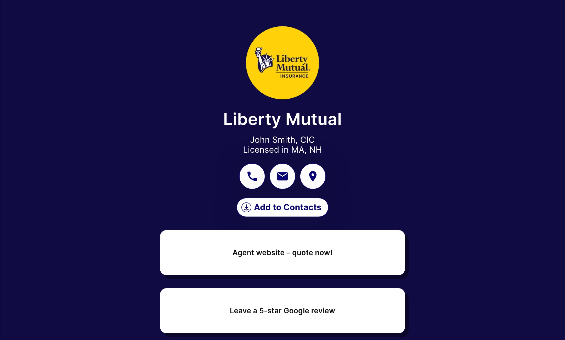 Liberty Mutual's Flowpage