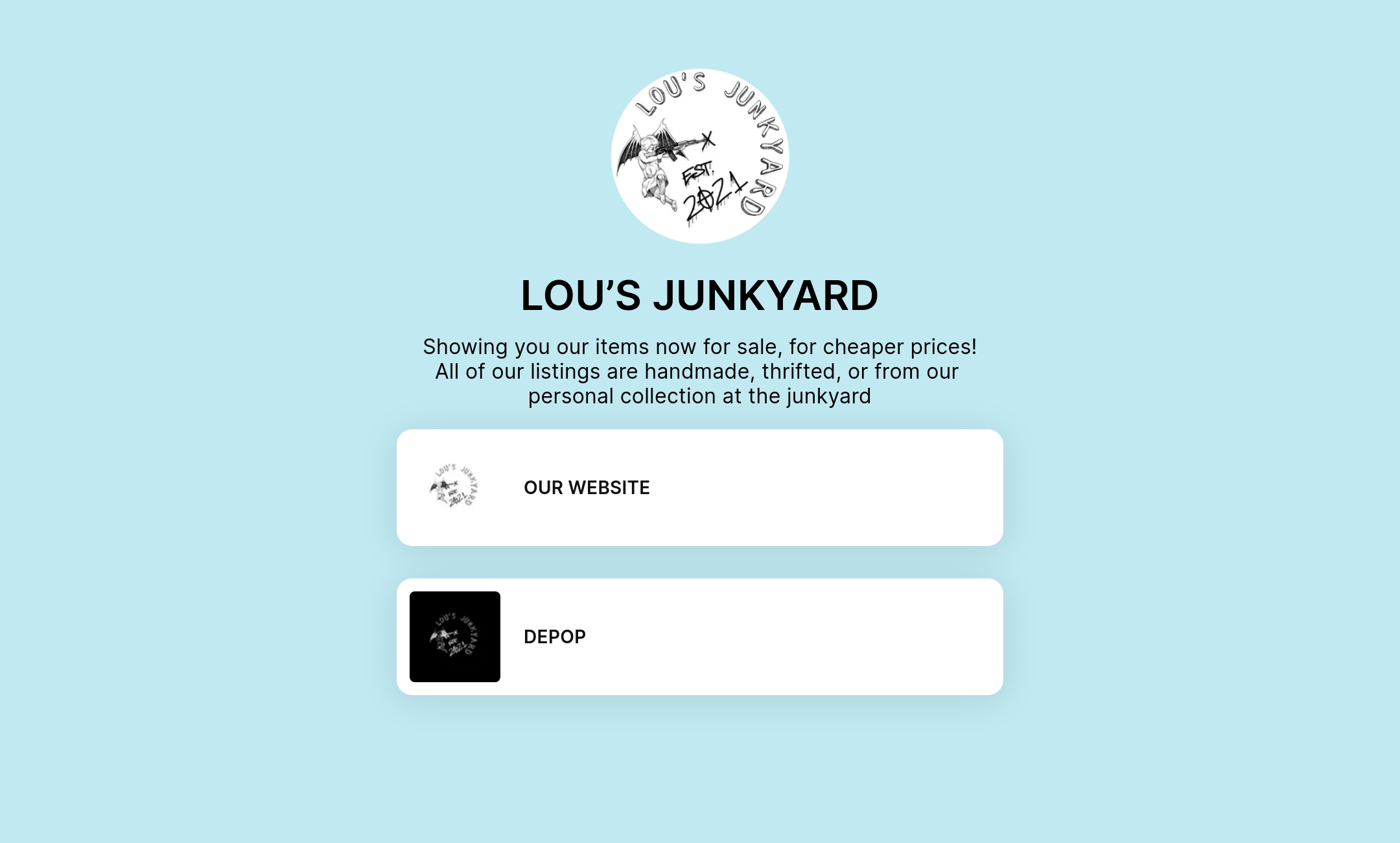 LOU’S JUNKYARD's Flowpage