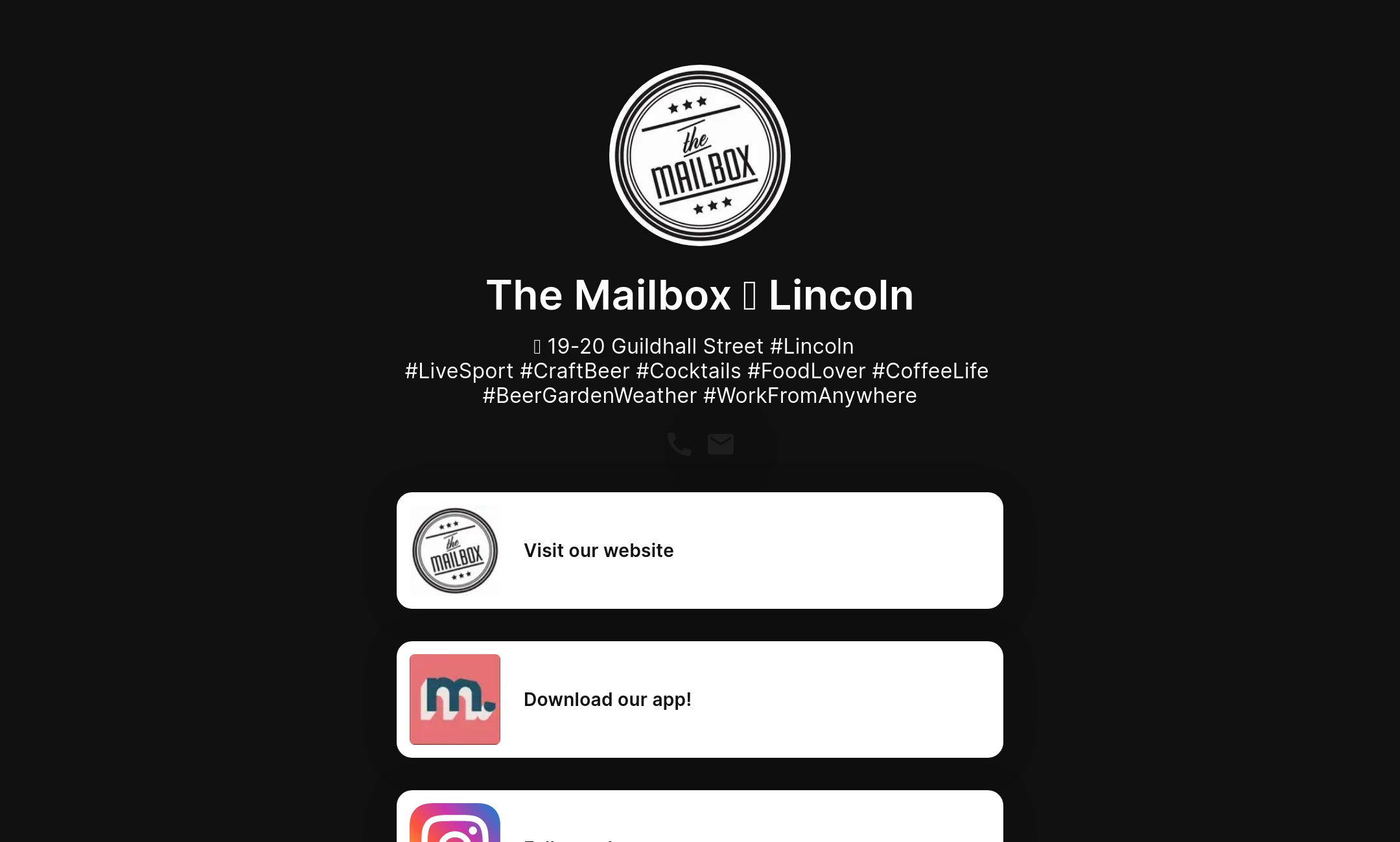 The Mailbox 📍 Lincoln's Flowpage