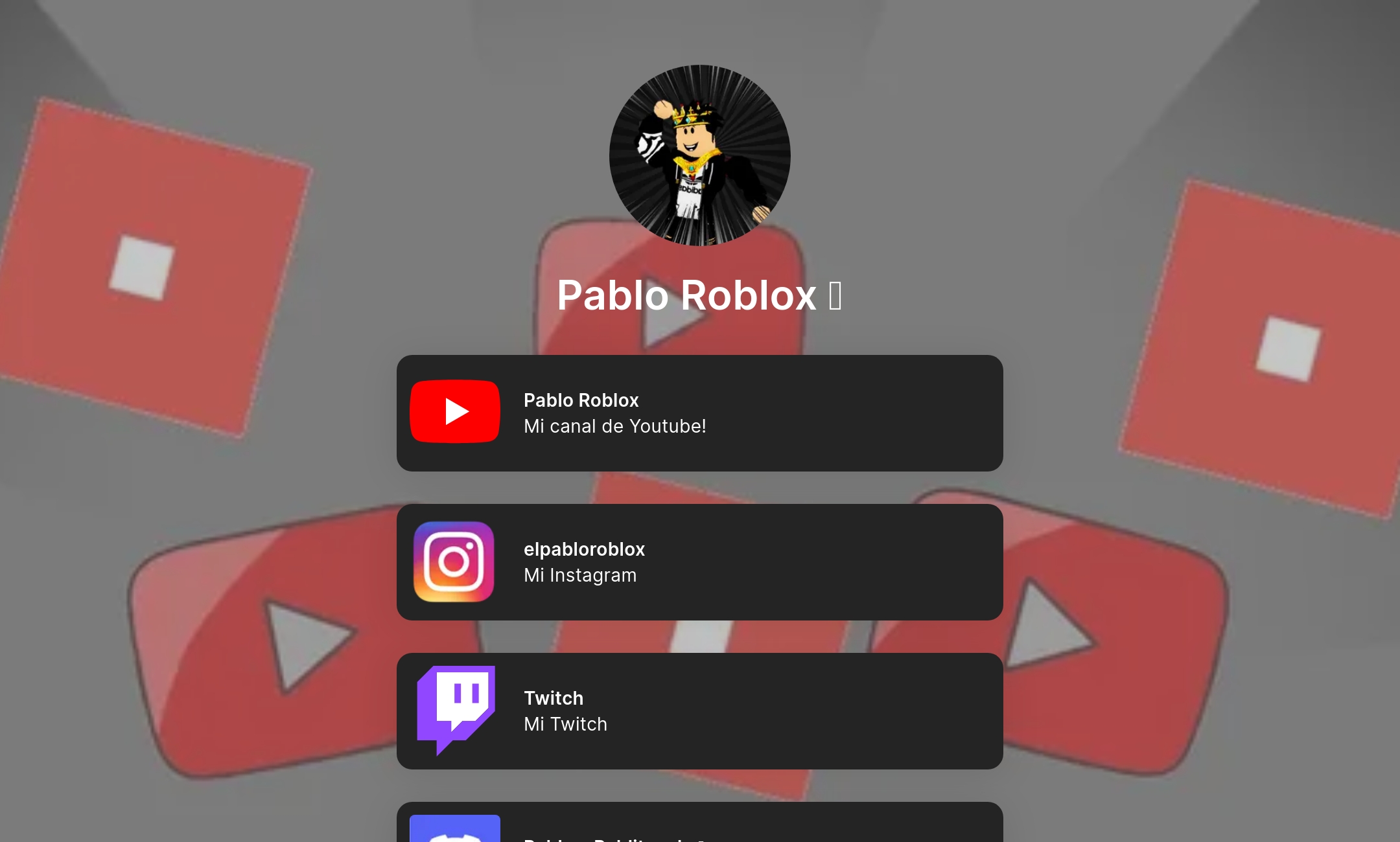 Pablo Roblox 🖤's Flowpage