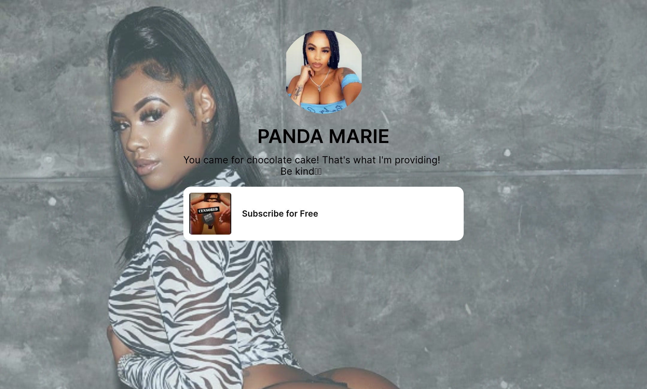 PANDA MARIE 's Flowpage