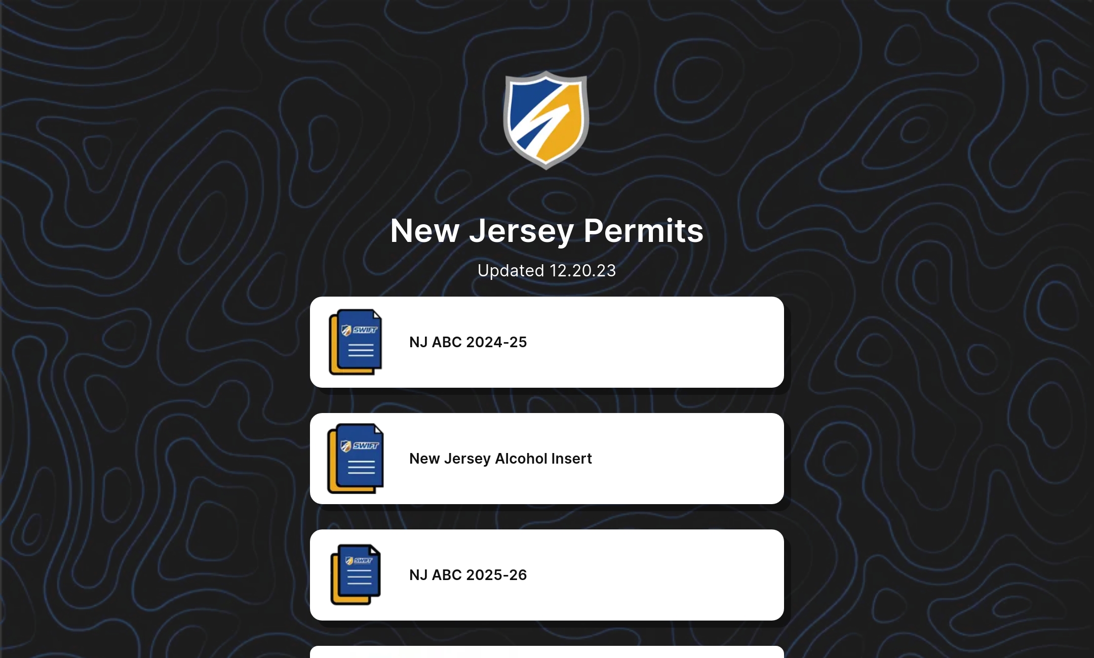 New Jersey Permits' Flowpage