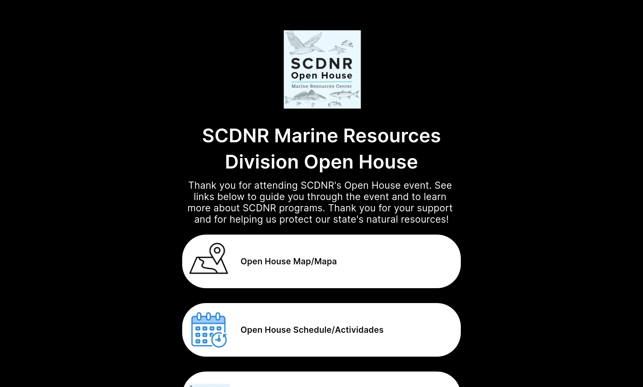 SCDNR Marine Resources Division Open House's Flowpage