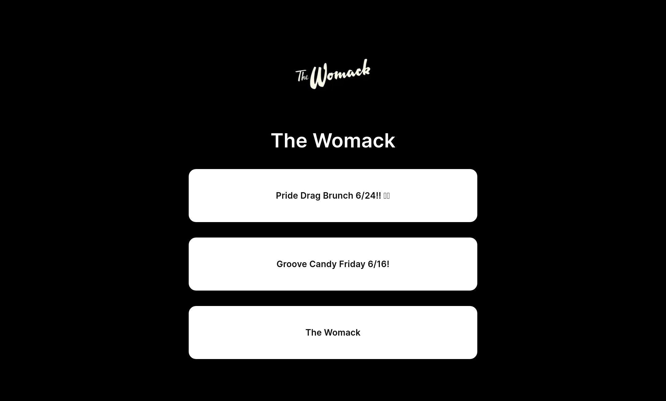 The Womack's Flowpage
