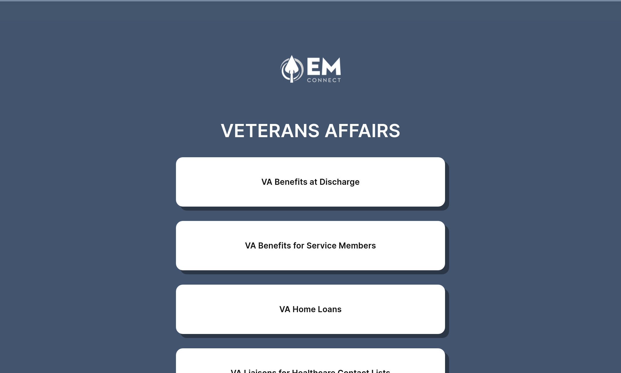VETERANS AFFAIRS's Flowpage
