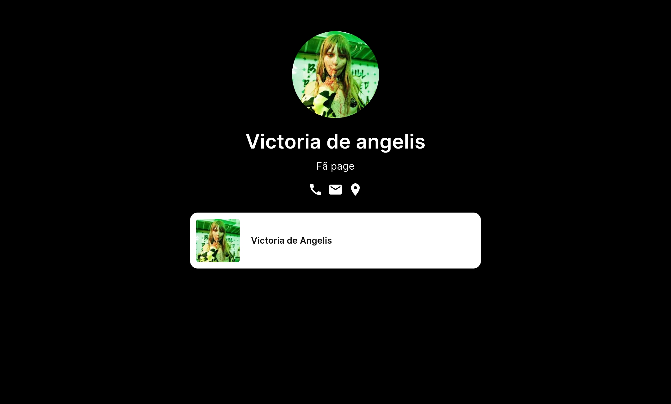 Victoria de angelis' Flowpage