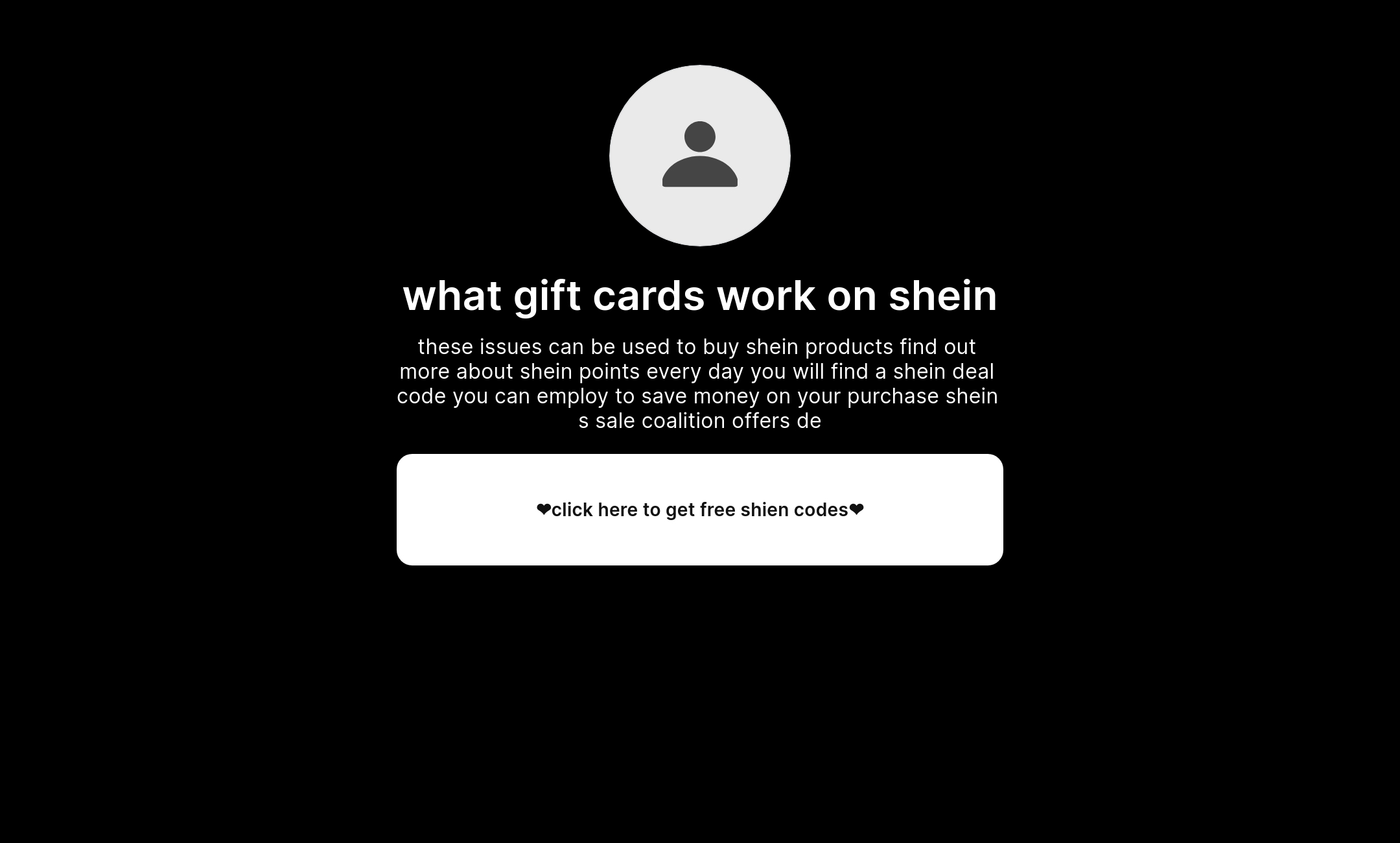 What Gift Cards Work On Shein s Flowpage